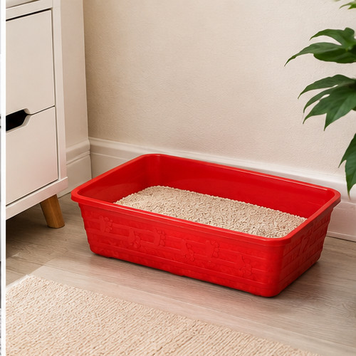 Pet touch cat litter - litter, tray