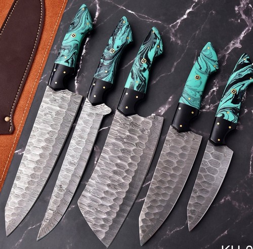 Handmade forged damascus steel - handmade,