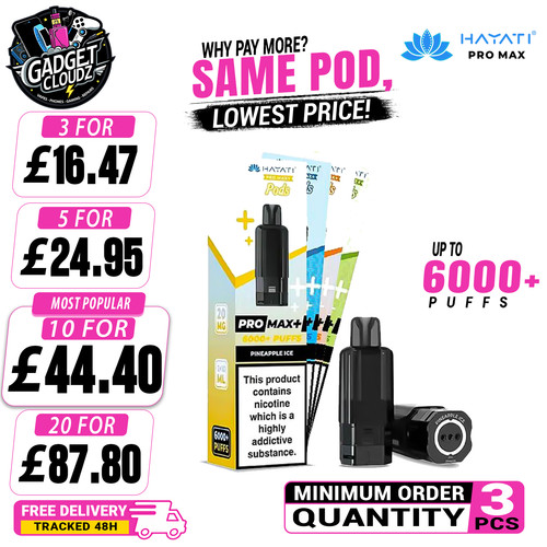 Hayati pro max plus 6000 - max,