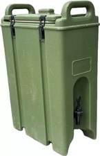 Cambro 18L Insulated Drinks Dispenser Hot/Cold in Starbucks Green