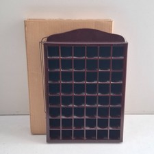 Wooden Thimble Display Case