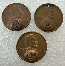 Masonic counter stamped - masonic,