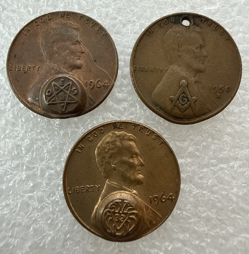 Masonic counter stamped - masonic,