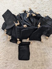 30 X Black Hessian Jute