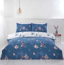 Hummingbird Blue duvet cover