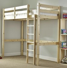 3FT Single High Sleeper Solid