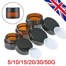 Glass Amber Cosmetic Cream