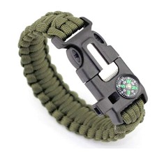Survival paracord bracelet - survival,