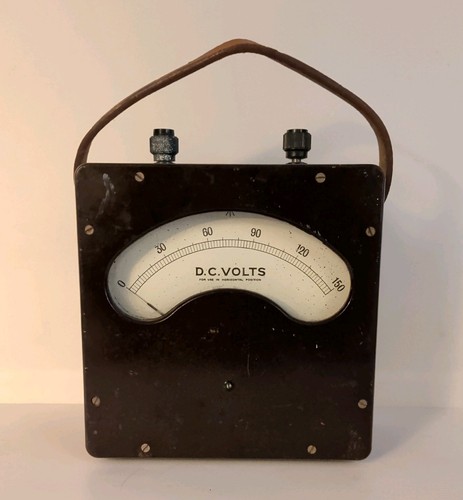 Vintage hobut volts meter - vintage, dc