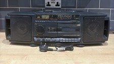 JVC RC-X310 CD Radio Cassette Portable System Boombox Ghettoblaster Super-Bass