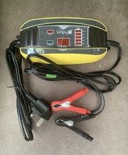 Car Smart Battery Charger, Lead acid Or gel Batteries, 12v 4Amp