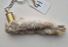 Stocking Filler -  Lucky Rabbits Foot Keyring, Wiccan, Wicca, Goth, Charm LOT 41