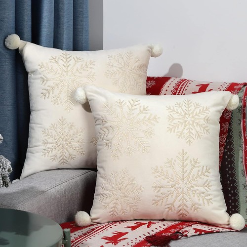 Lewondr christmas cushion - christmas,