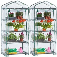 2  x 4 TIER GREENHOUSE OUTDOOR