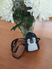 Asda Penguin PVC Children's Shoulder Bag with Zip & Adjustable Crossbody Strap