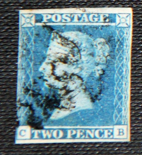 1841 two penny blue - gb, 2d