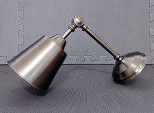 Industrial style / Vintage Retro Rustic Sconce Wall Light / Aged Antique Brass