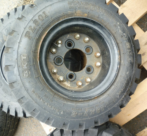 18x7 pl801 forklift wheel - 18x7-8, &