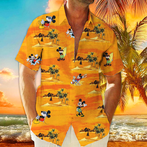 Disney hawaiian shirt mickey - hawaiian,