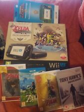 Nintendo Wii U Zelda Mega Bundle  Console Boxed With 12 Zelda Game + More 