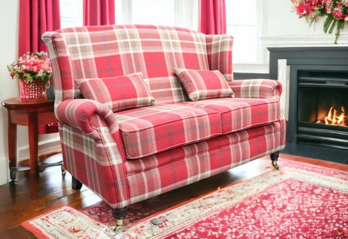 Fabric high back sofa seater - fabric,