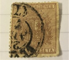Spanish 40c Stamp featuring
