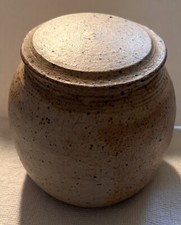 Studio Art Pottery storage jar