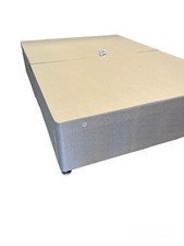 CHEAP double bed base in grey