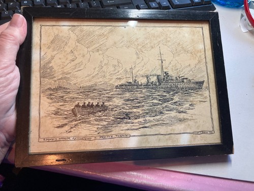 Eskimo whaler recovering - whaler,