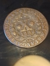 PORTUGAL 1736 TEN ANNES COIN