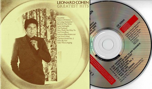 Leonard cohen greatest - cd, cohen: