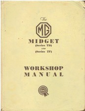 MG MIDGET TD , TF1250 & TF1500
