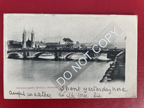 Stramongate bridge kendal - stramongate, bridge,