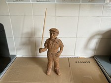 Carved Wooden Figure (Dimensions Available In Description)