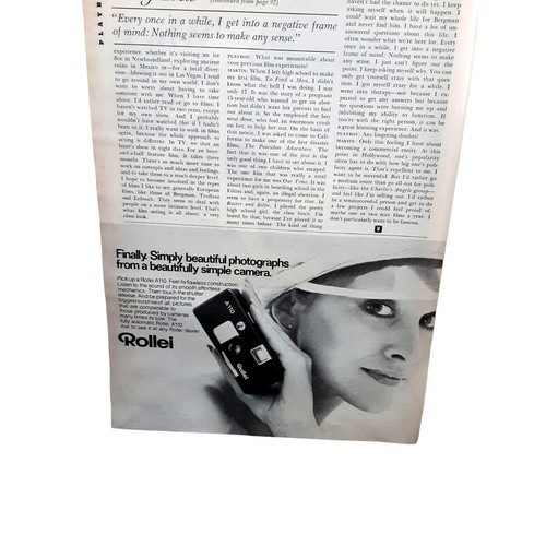 1978 rollei a110 camera woman - camera,