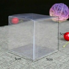 10 x Clear PVC Plastic Wedding