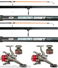 2 x NGT 14 ft Beachcaster Rods