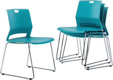 Set of 4 Stylish Blue Stacking