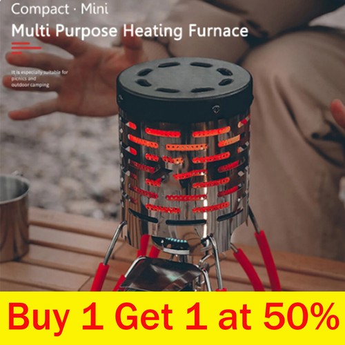Camping heater attachment for - camping,