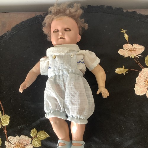 Heubach porcelain doll girl - porcelain,