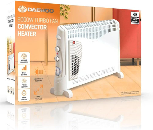 Daewoo convector heater - convector, with