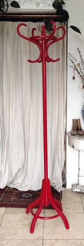 Vintage bentwood red - vintage, painted