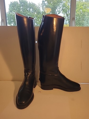 Regent long leather black - leather,