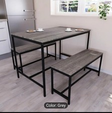 4 Seater Dining Table Bench