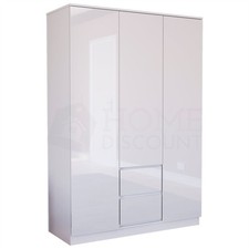 Modern Wooden Wardrobe High
