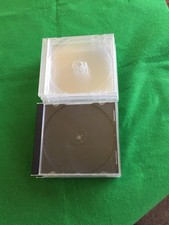 12 Single CD Jewel Cases -