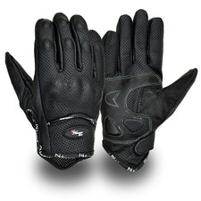 Vented leather motorbike - leather,
