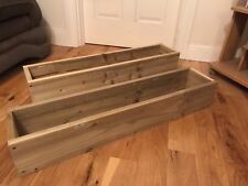 4 Planters Wooden/ Window Boxes Etc