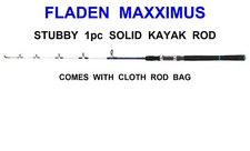 MAXXIMUS STUBBY KAYAK ROD SOLID 1pc FOR BOAT UPTIDE TROLLING SEA FISHING LURES