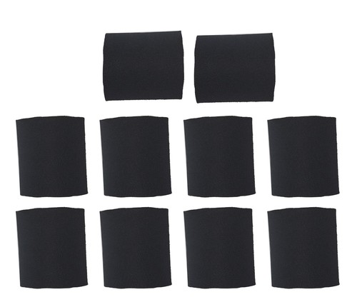 10x black polyester armbands - 10x,